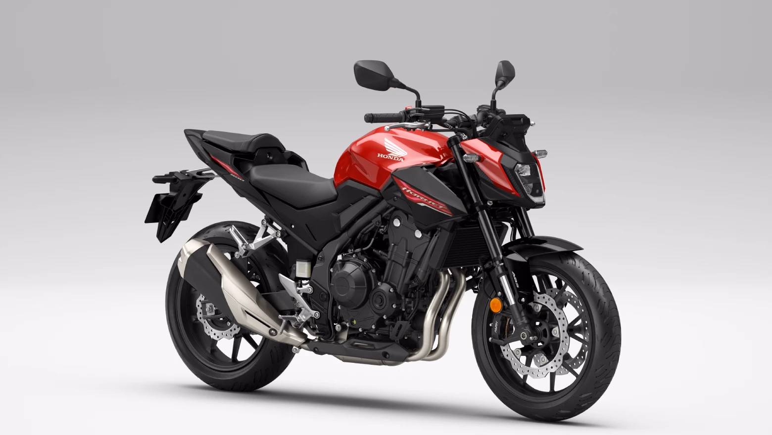 Honda Moto Cb500 Hornet Galeria Diagonal Direita Dianteira Vermelho - 6 de 17
